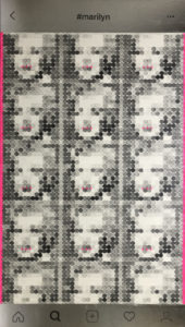 YukyoYAMAMOTO"Instant people #Marilyn" 162×92㎝